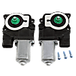 Rear, Driver and Passenger Side Window Motor