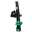 2006 BMW 325i - Sedan Rear, Driver and Passenger Side Power Window Regulator, With Motor