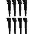 Ignition Coils, Set of 8, 6 Cyl., 3.2L/8 Cyl., 4.8L Engines