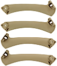 Grab Handle, Front and Rear, Driver and Passenger Side, Beige, Underside of Grab Handle