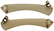 Grab Handle, Front and Rear, Driver and Passenger Side, Beige, Underside of Grab Handle