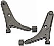 SET-RB520112 Front, Driver and Passenger Side, Lower Control Arm, With ball joint(s), Steel