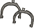 SET-RB520144 Front, Driver and Passenger Side, Upper Control Arm, Steel
