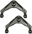 SET-RB520150-2 Front, Driver and Passenger Side, Upper Control Arm, Steel