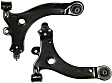 SET-RB520156 Front, Driver and Passenger Side, Lower Control Arm, Steel
