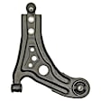 SET-RB520162 Front, Driver and Passenger Side, Lower Control Arm, With ball joint(s), Steel