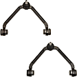 SET-RB520221 Front, Driver and Passenger Side, Upper Control Arm, Iron