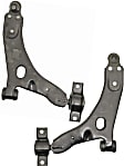 SET-RB520232 Front, Driver and Passenger Side, Lower Control Arm, With ball joint(s), Steel