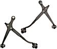 SET-RB520254 Front, Driver and Passenger Side, Lower Control Arm, Iron