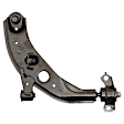 SET-RB520266 Front, Driver and Passenger Side, Lower Control Arm, Steel