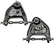 SET-RB520318 Front, Driver and Passenger Side, Upper Control Arm, With ball joint(s), Steel