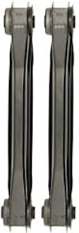 SET-RB520319-2 Front, Driver and Passenger Side, Lower Control Arm, Without ball joint(s), Steel