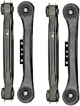 SET-RB520321-RC Rear, Driver or Passenger Side, Lower and Upper Control Arm, Without ball joint(s), Steel