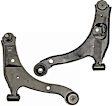 SET-RB520328 Front, Driver and Passenger Side, Lower Control Arm, Steel