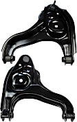 SET-RB520330 Front, Driver and Passenger Side, Lower Control Arm, With ball joint(s), Steel