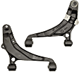 SET-RB520346 Front, Driver and Passenger Side, Lower Control Arm, With ball joint(s), Iron