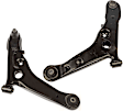 SET-RB520376 Front, Driver and Passenger Side, Lower Control Arm, Steel