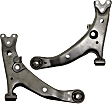 SET-RB520418 Front, Driver and Passenger Side, Lower Control Arm, Steel