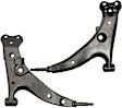 SET-RB520420 Front, Driver and Passenger Side, Lower Control Arm, Steel