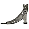 SET-RB520422 Front, Driver and Passenger Side, Lower Control Arm, Steel