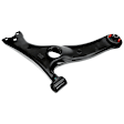 SET-RB520436 Front, Driver and Passenger Side, Lower Control Arm, Without ball joint(s), Steel