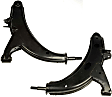 SET-RB520478 Front, Driver and Passenger Side, Lower Control Arm, Without ball joint(s), Steel
