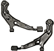 SET-RB520520 Front, Driver and Passenger Side, Lower Control Arm, With ball joint(s), Steel