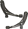 SET-RB520526 Front, Driver and Passenger Side, Lower Control Arm, With ball joint(s), Steel