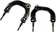SET-RB520534 Front, Driver and Passenger Side, Upper Control Arm, With ball joint(s), Steel