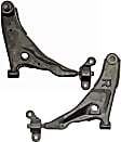 SET-RB520538 Front, Driver and Passenger Side, Lower Control Arm, Steel