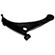 SET-RB520564 Front, Driver and Passenger Side, Lower Control Arm, With ball joint(s), Steel