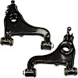 SET-RB520588 Front, Driver and Passenger Side, Lower Control Arm, Without ball joint(s), Steel