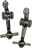 SET-RB520602 Rear, Driver and Passenger Side, Upper Control Arm, With ball joint(s), Iron