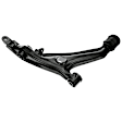 SET-RB520650 Front, Driver and Passenger Side, Lower Control Arm, Without ball joint(s), Steel
