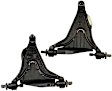 SET-RB520796 Front, Driver and Passenger Side, Lower Control Arm, Iron