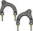 SET-RB520836 Front, Driver and Passenger Side, Upper Control Arm, Steel