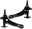SET-RB520856 Front, Driver and Passenger Side, Lower Control Arm, Steel