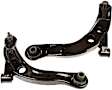 SET-RB520870 Front, Driver and Passenger Side, Lower Control Arm