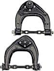 SET-RB520894 Front, Driver and Passenger Side, Upper Control Arm, With ball joint(s), Steel