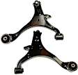 SET-RB520926 Front, Driver and Passenger Side, Lower Control Arm, Steel