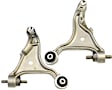 SET-RB520946 Front, Driver and Passenger Side, Lower Control Arm, Without ball joint(s), Aluminum