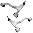 SET-RB520948 Rear, Driver and Passenger Side, Upper Control Arm, Aluminum