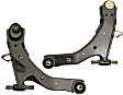 SET-RB520974 Front, Driver and Passenger Side, Lower Control Arm, Steel