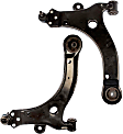 SET-RB521030 Front, Driver and Passenger Side, Lower Control Arm, Steel