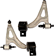 SET-RB521038 Front, Driver and Passenger Side, Lower Control Arm, With ball joint(s), Aluminum