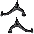 SET-RB521064-F Front, Driver and Passenger Side, Lower Control Arm, Steel, OE Solutions Series