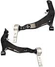SET-RB521086 Front, Driver and Passenger Side, Lower Control Arm, Steel