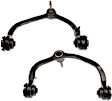 SET-RB521130 Front, Driver and Passenger Side, Upper Control Arm, Iron