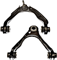 SET-RB521142 Front, Driver and Passenger Side, Upper Control Arm, Steel