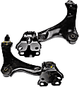 SET-RB521156 Front, Driver and Passenger Side, Lower Control Arm, Steel